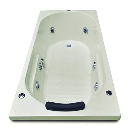 Image of MADONNA Divine Acrylic 5.5 Feet Bathtub with Whirlpool Massage System (Ivory)