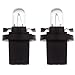 cciyu 15X White Halogen Bulb Replacement fit for Mercedes R129 W140 W170 W202 W210 Instrument Cluster/509t T5 Twist Halogen Light Bulbs Replacement fit for Instrument panel Gauge Cluster Speedometer