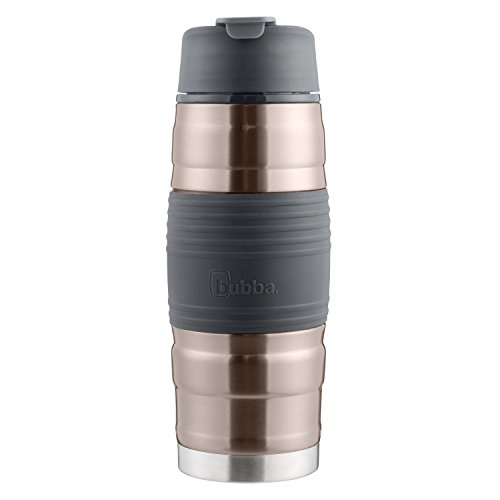 Bubba HERO Fresh Insulated Stainless Steel Travel Mug with Grip, 16 oz, Cappuchino