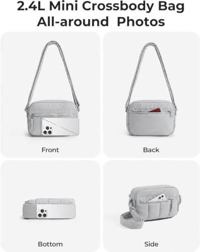 Image of Crossbody Bag for Women | Lightweight Sling Bag with Multiple Pockets & Adjustable Strap