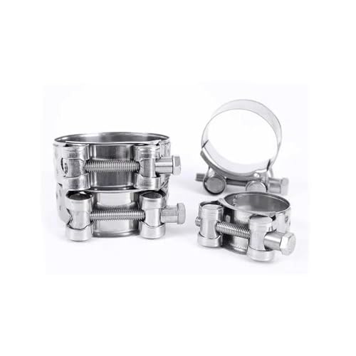 Embout de pot d'échappement pour customisation moto et auto collier de serrage 113-121mm