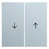 Hager S.1 polarweiss Berk Serienwippe 16258989 Symbol Pfeil glänz