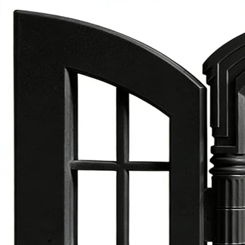 Marco para puerta de habitación y pasillo estilo francés para cachorro activo 7