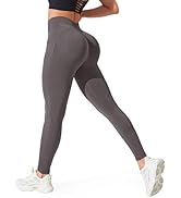 Vertvie Leggings Sportivi Da Donna A V Cross Stretch Push Up Pantaloni Da Yoga Booty Scrunch Fitness Pantaloni A Vita Alta Senza Cuciture Per Allenamento Lunghi Pantaloni Sportivi Butt Lift Opachi - Foto 12
