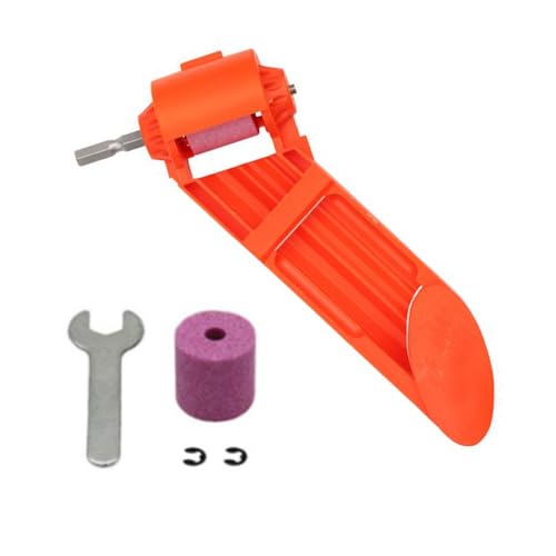 Rdxanc Los kits de afilador de brocas portátiles incluyen llave amoladora y piedra de molienda para entusiastas y artesanos