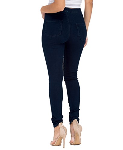 High Waisted Skinny Jeans Women,Blue High Waisted For Women Best Skinny Super Classic(Size: XL)