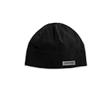 Turtle Fur Midweight Multi-Season Beanie, Chelonia 150 Fleece Hat, Black