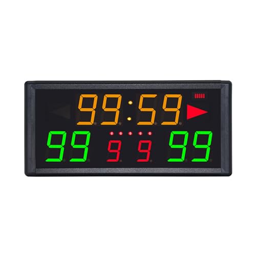 Marcador electrónico LED 10 dígitos para deportes