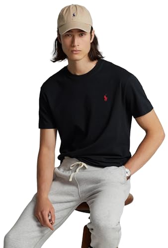 Image of Polo Ralph Lauren Men's Cotton Crew Neck T-Shirt (M, NewBlack)