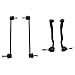 A-Premium Set of 9, Front Lower Forward & Rearward Control Arm, Sway Bar Link, Outer Tie Rod End, Center Link, Compatible with BMW E39 Series - 540i 1997-2003, M5 2000-2003, RWD Only