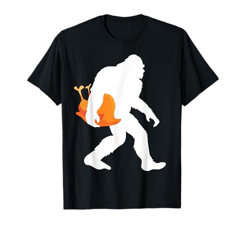 Ringraziamento Yeti Turchia - Divertente Sasquatch Maglietta