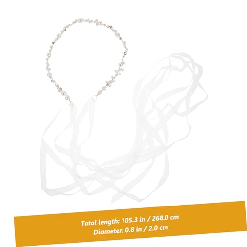 PartyKindom Elegant Pearl Rhinestone Bridal Sash Belt for Wedding Dress Versatile Design for Formal Occasions Handmade with Care for Weddings Galas2