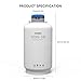 NANBEI 10L Liquid Nitrogen Tank Cryogenic Container Aluminum Alloy Liquid Nitrogen Dewar Static Cryogenic，Liquid nitrogen dewar with Straps,for Beauty Industry, Semen Preservation, Scientific