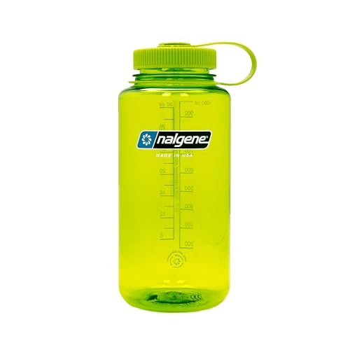 Image of Nalgene 32 oz Wide Mouth Water Bottle | BPA-Free, Durable & Leak Proof, Lightweight Bottle for Hiking & Gym, Work & Travel