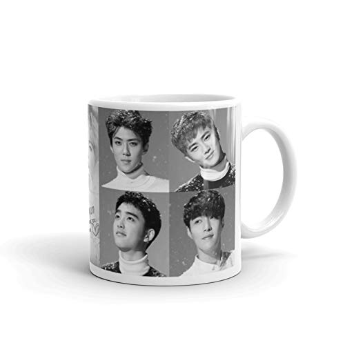 K-POP EXO Mug - White Ceramic Printed Coffee Mug (330ml) RSD0054