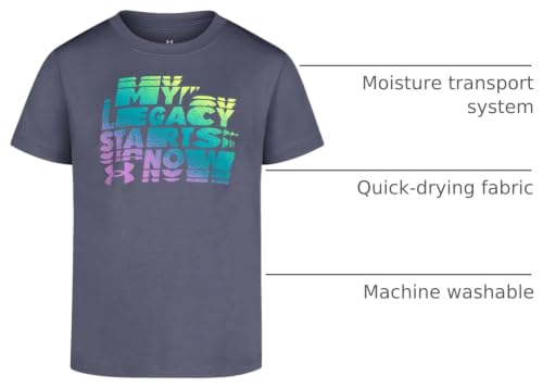 Image of Under Armour Boys' Short Sleeve Sports Graphic T-Shirt, Lightweight & Breathable, Relaxed Fit