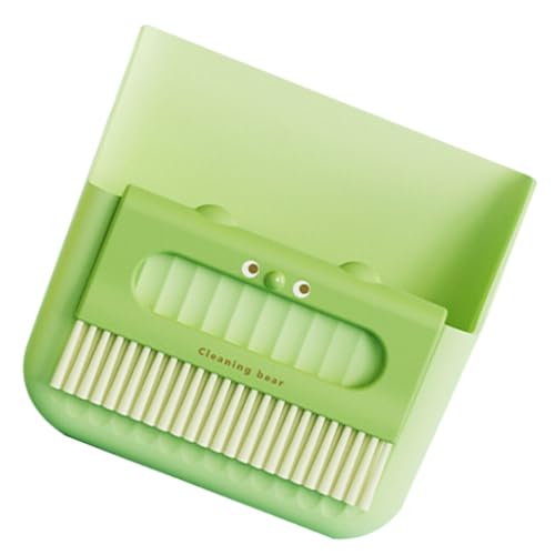 HOLIDYOYO Mini Kitchen Countertop Broom and Dustpan Set Small Broom with Dustpan Set Table Top Crumb Sweeper Keyboard Brush Portable Car Vent Cleaning Brush Tools