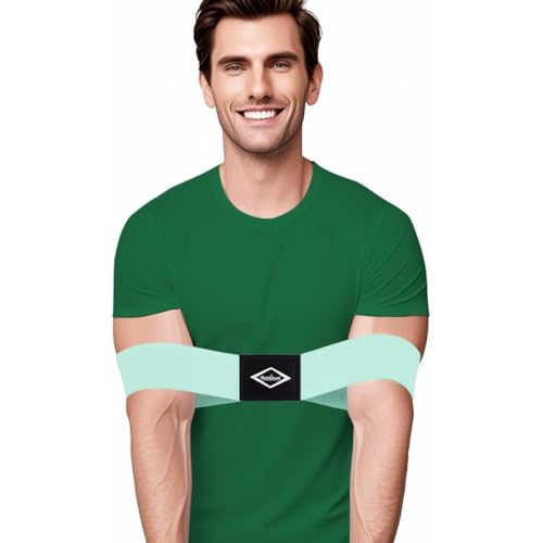 Image of Scott Edward Pro Golf Swing Training Aid, Swing Correcting Arm Band Correct Training Swing Gesture Alignment Practice Tool for Golf Beginners (Green)