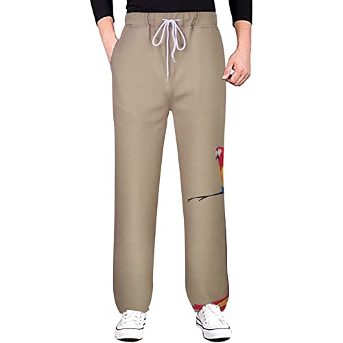 Pantalon de loisirs homme ample confortable avec cordon de serrage
