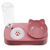 Automatischer Haustier Wasserspender mit 500ml Fassungsvermögen, Rosa