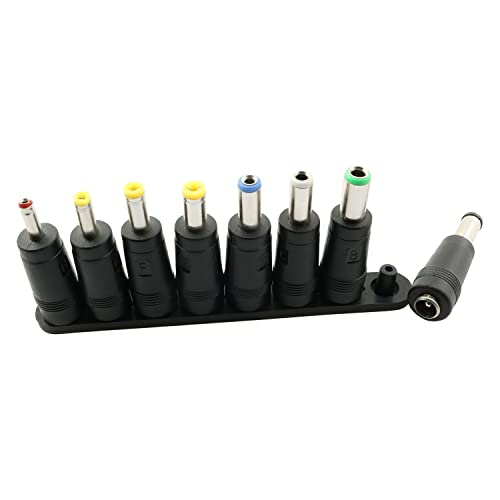 Adaptador universal ZYAMY 8 en 1 con conectores DC para laptop miniatura 2