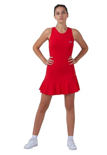 Sportkind Mädchen & Damen Tenniskleid Performance mit raffiniertem...