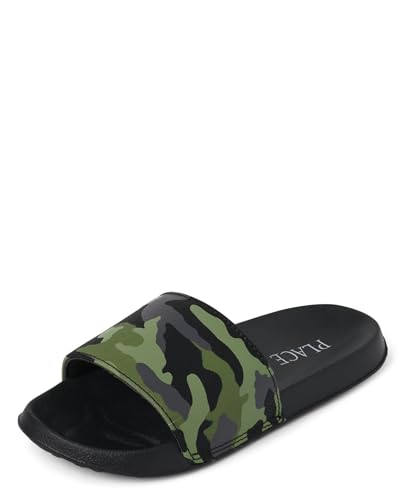The Children's Place Boy's Everyday Slip on Slide Sandals - Image 3