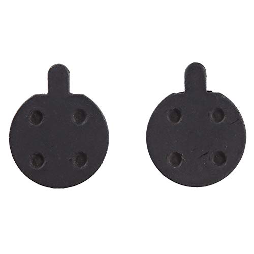 VGEBY1 4 Pares Pastilla de Freno de Disco, de Pastilla de Freno semimetálica de Resina Negra para Bicicleta