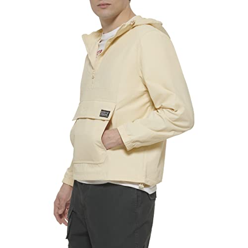 Image of LEVI'S Men's Lightweight Taslan Hooded Popover Windbreaker Jacket