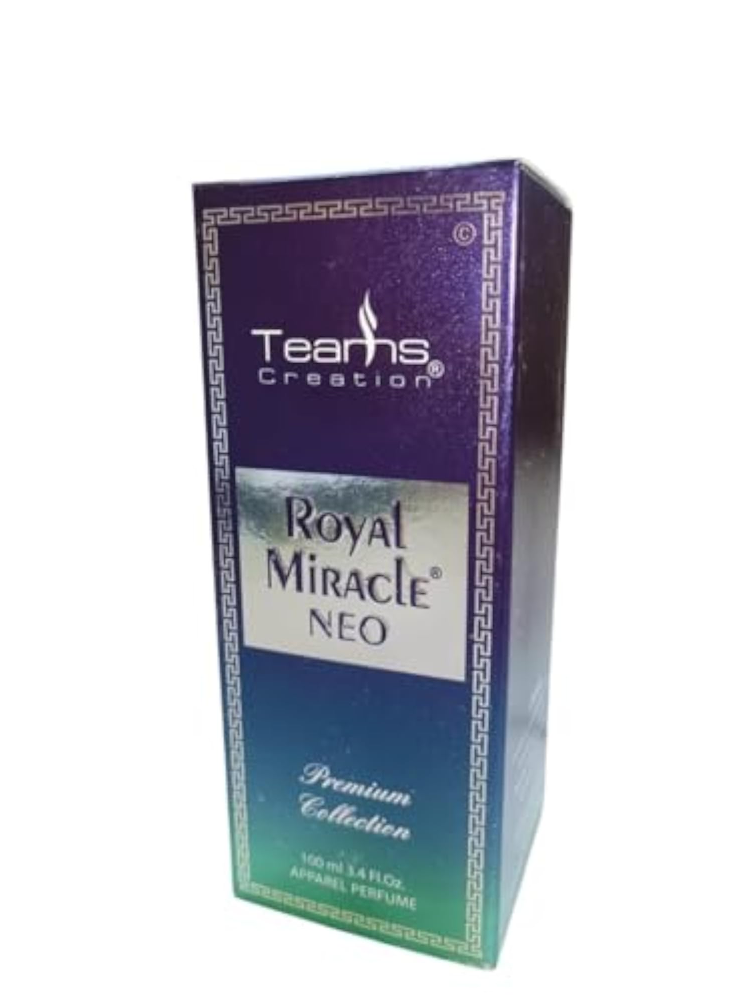 Unisex Royal Miracle NEU Apparel Perfume, 100ML