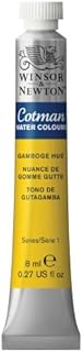 Winsor & Newton 303266 Cotman 8ml Water Colour Tube - Gamboge Hue