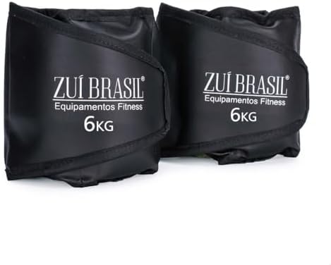 Caneleira 6kg Kit Funcional Peso Musculação Completo O Par - Torn...