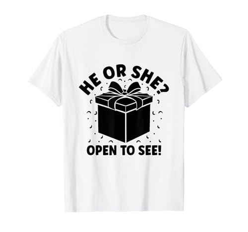 Il ou elle est ouvert à voir le sexe révéler son futur parent, papa, maman T-Shirt