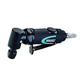 druckluft stabschleifer set Abgewinkelte Ausführung Stufenlose Drehzahl-Regulierung über Stellrad auf der Geräteoberseite Leistung: 224 Watt 360° verstellbarer Luftausgang