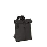 New Rebels ® Mart - Rolltop - Rucksack - Schwarz - Small II