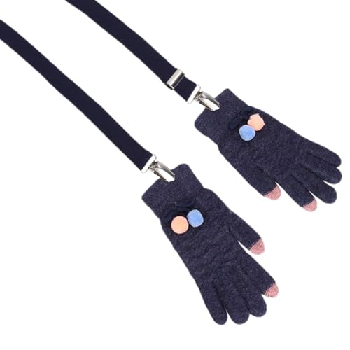 Clips pour moufles et chapeaux pour éviter la perte des gants d'enfants en hiver