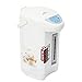 Dispenser di acqua calda Thermopot da 4 litri, in acciaio inox, con funzione di mantenimento del calore, thermos (bianco)
