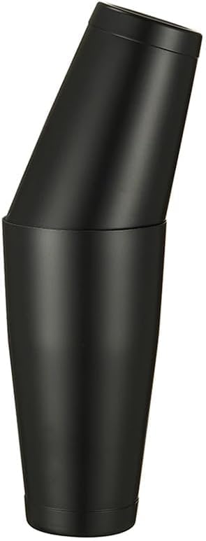 Stainless Steel Boston Shaker | Set of 1 | Cocktail Shaker | Bartender Tool | Chill Drinks, Cocktails, Mocktails, Juice Mixer with Mixing Tin | Bar Accessories for Home & Party (Black)-image-15