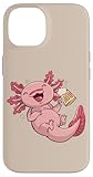 Photo Gallery carino axolotl bere birra divertente beerdrinker custodia per iphone 14 Photo Gallery carino axolotl bere birra divertente beerdrinker custodia per iphone 14