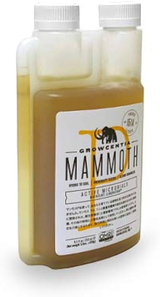 Mammoth P 250ml マンモスP Amazon | 微生物資材 Mammoth P 250ml マンモスP | 液肥・活力剤
