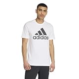 [アディダス] 半袖 Tシャツ エッセンシャルズ シングルジャージー ビッグロゴ ECQ96 ホワイト/ブラック(GK9121) L