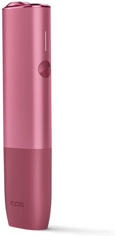 IQOS ILUMA ONE Kit, Sunset Red - Heat Not Burn Device Alternative to Smoking Heated Tobacco. Device Only -No Heated Tobacco Sticks and No Nicotine included