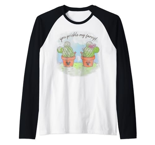 T-shirt Baseball Raglan Mickey et Minnie Disney pour Couple et Fans