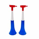 Pandiui23 Vuvuzela Trompettes deux corps Accessoire pour football et c&eacute;l&eacute;brations...