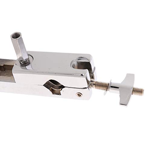 Tenlacum Verstellbare Multi-Klemme für Schlagzeug-Beckenständer, Musikinstrumente