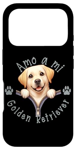 Amo a Mi Golden Retriever Case for iPhone 17 Pro