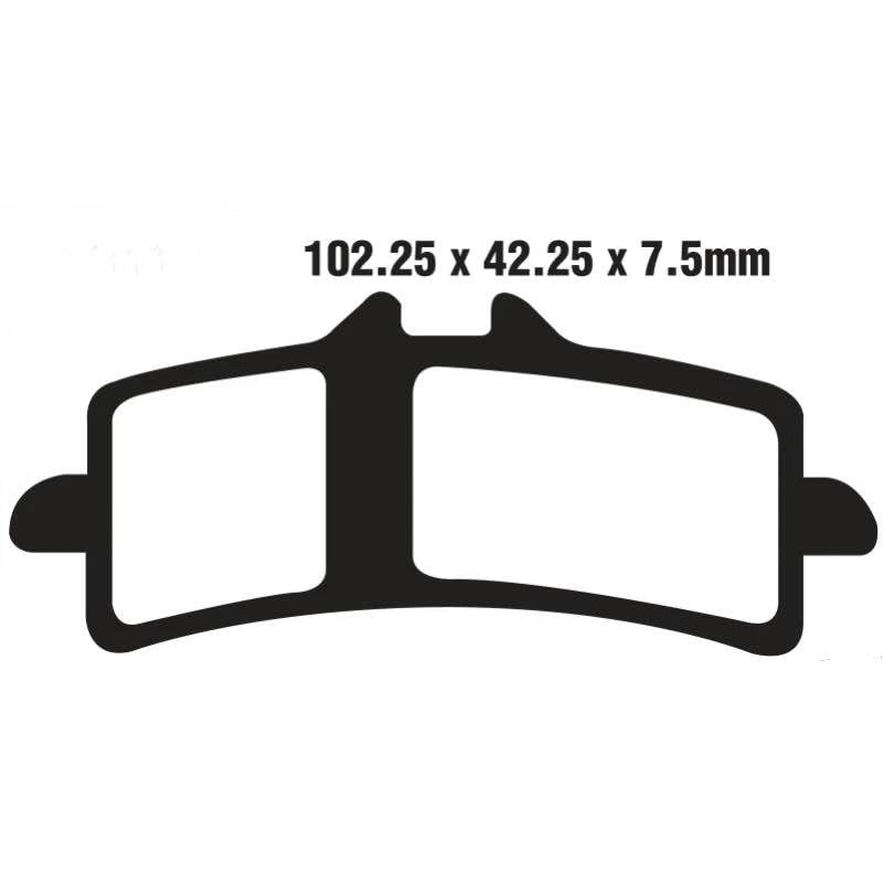 Amazon.co.jp: オートバイフロントリアブレーキパッドに適合する