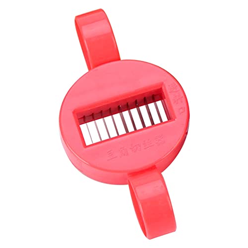 Bohnenreibe - Praktischer Gemüseschneider für grüne Bohnen im französischen Stil - Multifunktions-Bohnenschneider, Stringer-Reibe, Edelstahl-Langbohnen-Schneidemaschine für die Küche zu Hause Fowybe