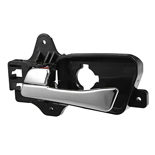 X AUTOHAUX Car Interior Front Left Side Door Handle Covers Trim for Hyundai Elantra 2009-2012 82610-2L010