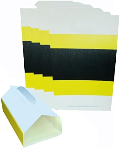 Benivyz 4 x Multi Use Pest Sticky Pads Trap | Extra Strong Glue Sticky Board Trap 4 Per Pack Effective Invertebrates Traps For The Home, Garden & Office